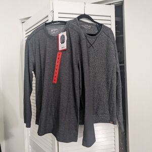 Gray Long Sleeve Shirts